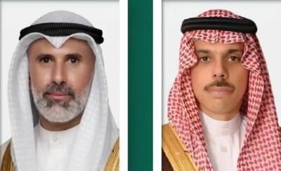  گفت‌وگوی وزیران خارجه کویت و عربستان درباره کاهش تنش‌ها