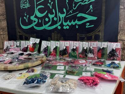 هدیه کودکان هرمزگانی به زائران کربلا؛ وقتی هنر با عشق به حسین گره میخورد