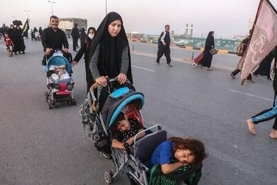  دانشجوبان سفیران دانش در مسیر اربعین می باشند