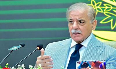 استقبال شهباز شریف از طرح صلح غزه