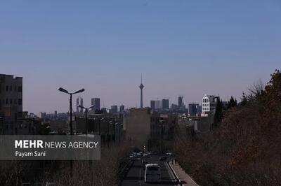  شاخص هوای تهران در وضعیت قابل قبول؛کاهش روزهای ناسالم در سال جاری
