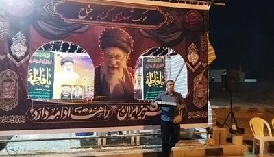  موکب شهرستان بستک هرمزگان پذیرای زائران اربعین
