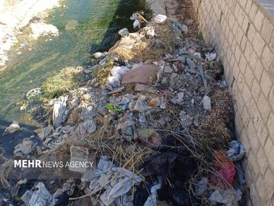 ۱۷ کانال بزرگ دوگنبدان زیر هجوم زباله؛ قانون پسماند همچنان معطل اجرا