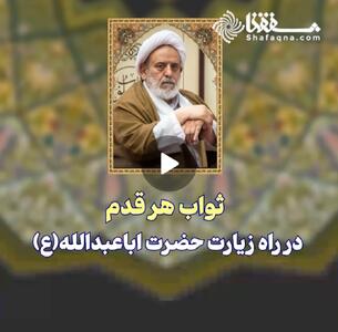  ثواب هر قدم در راه زیارت حضرت ابا عبدالله(ع)