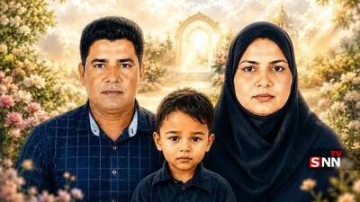  تشییع پیکر شهدای حمله آمریکا به محله چاه‌تنگوی قشم