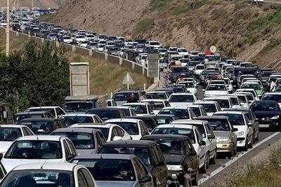 ترافیک پرحجم در جادههای کندوان، هراز و سوادکوه