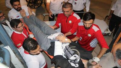  ۱۵ مصدوم سانحه واژگونی اتوبوس زائران ایرانی به کشور انتقال یافتند
