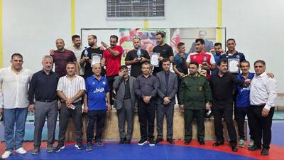  سرود قهرمانی چمستان در پیکار‌های کشتی آزاد خردسالان غرب استان مازندران