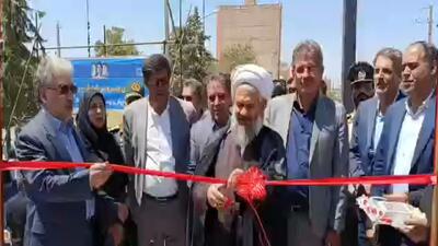  افتتاح طرح ساماندهی خیابان حافظ در مراغه 