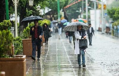 هواشناسی ۱۴۰۵/۰۵/۱۱؛ رگبار باران در ۹ استان نوار شمالی کشور