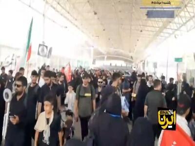 موج بازگشت زائران اربعین در دروازه مهران