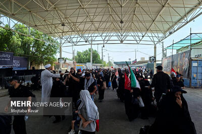  تردد زوار اربعین در مرز مهران از ۲ میلیون و ۱۰۰ هزار نفر عبور کرد