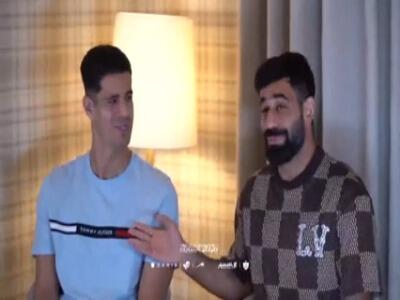  مکالمه کنعانی و نیازمند با کورتوآ در جام جهانی