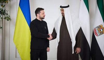 زلنسکی از میانجیگری امارات در تبادل اسرا قدردانی کرد