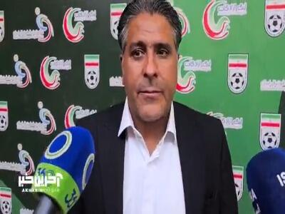 صحبت های سرمربی مس شهربابک در پایان مراسم قرعه کشی لیگ یک