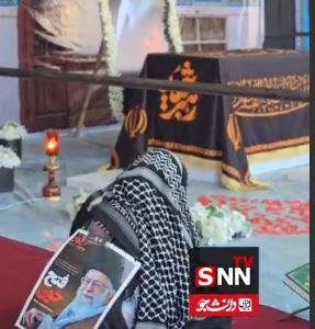  نماد دارالذکر و مقبره رهبر شهید در طریق الحسین اربعینی