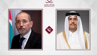  رایزنی تلفنی وزیران خارجه قطر و اردن با محوریت تحولات منطقه