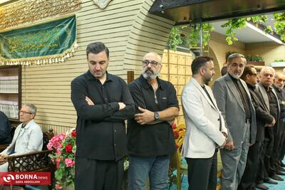  مراسم یادبود مرحوم اکبر عبدی