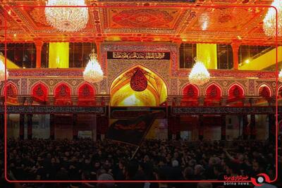 حضور خیل عظیم زائران در حرم مقدس امام حسین (علیهالسلام)