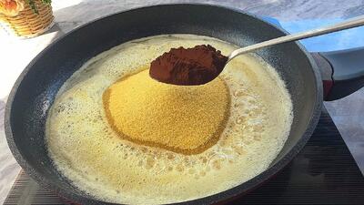  دستور پخت حلوای ترکیه ای شکلاتی در ۵ دقیقه
