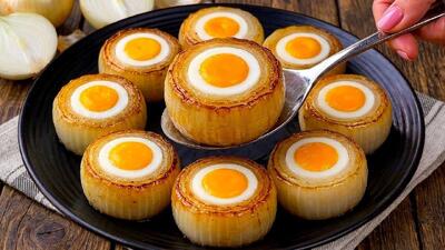 طرز تهیه یک غذای خوشمزه با پیاز و تخم مرغ: خوشمزه و مقرون به صرفه،