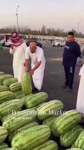 بازار هندوانه در عربستان