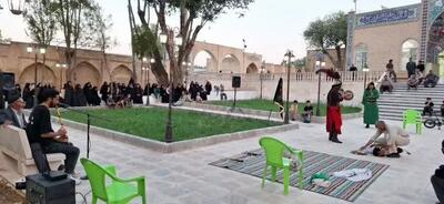  طنین نوای تعزیه در جوار مضجع سی‌امین جد پیامبر (ص)/ قیدار نبی (ع) میزبان جاماندگان اربعین حسینی