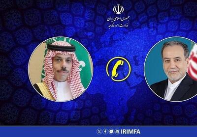  تماس تلفنی وزیر خارجه عربستان و عراقچی
