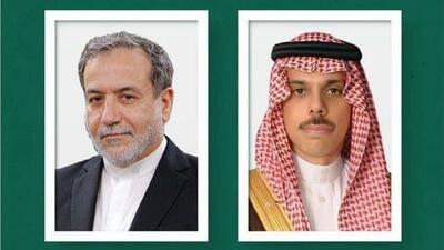  گفت‌وگوی تلفنی عراقچی و بن فرحان درباره آخرین تحولات منطقه