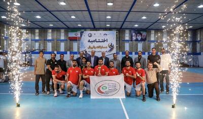  تیم بیمارستان سینا قهرمان مسابقات والیبال کارگران کلانشهر اراک شد