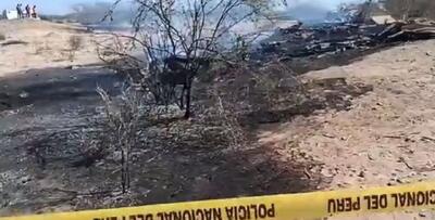  سقوط هواپیمای توریستی در پرو ۱۳ کشته بر جای گذاشت + فیلم