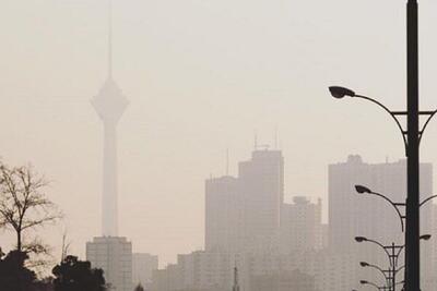 هوای تهران در آستانه آلودگی