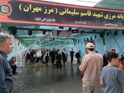  استقرار ۱۰۰ ون رایگان برای خدمت‌رسانی و بازگشت زائران در مرز مهران
