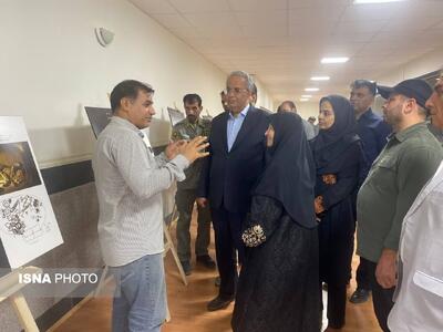  از چشم مصنوعی تا جام انیمیشن؛ شگفتی‌های شهر سوخته پیش روی معاون رئیس‌جمهور