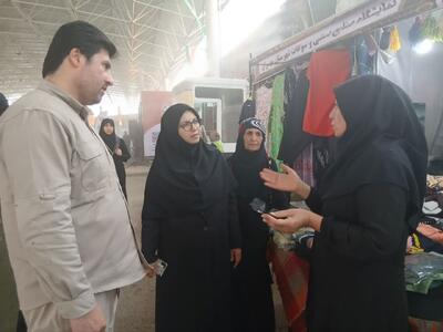 برپایی نمایشگاه تولیدات بانوان ایلام، ظرفیتهایی اقتصادی اربعین را نشان داد