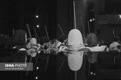 تمرین ارکستر سمفونیک تهران
