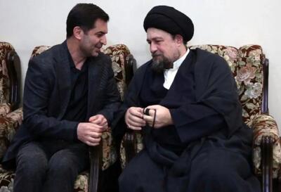  دیدار دبیر کل حزب نگاه نو با سید حسن خمینی