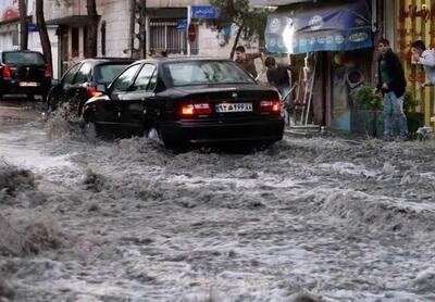 سفر در زمان؛ تصویری از سیل در خیابانهای تبریز؛ 92 سال قبل