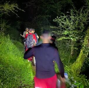  نجات ۶ گردشگر مفقودشده در جنگل‌های بندپی شرقی بابل