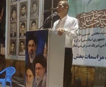  بخشدار ارم: وحدت ملی سد آهنین در برابر فتنه‌های نوین دشمنان است
