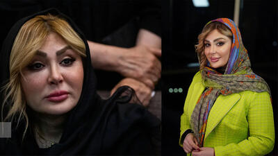  فیلم/ خانم بادیگارد نیوشا ضیعمی در مراسم تشییع اکبر عبدی کیست / ببینید خودش چه می گوید