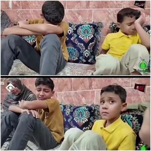 اولین تصویر از دو کودک بازمانده حمله به قشم
