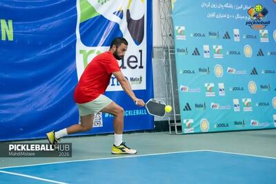  تصاویر جدید امیر جدیدی در زمین پدل