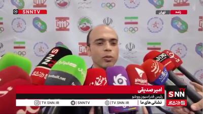 صدیقی: جوان ترین تیم تاریخ ووشو را داریم
