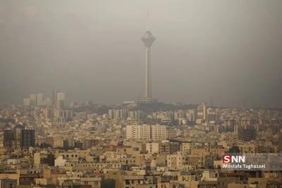 هوای تهران در آستانه آلودگی
