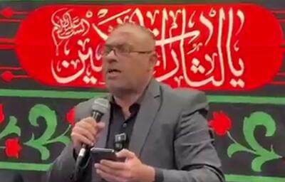  شعرخوانی شاعر عراقی در وصف شهادت رهبر معظم انقلاب، امام خامنه‌ای