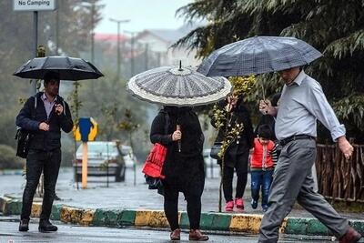  پیش‌بینی رگبار باران در برخی مناطق