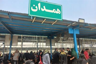  سرگردانی زائران همدانی در پایانه برکت مهران تصویر - تسنیم