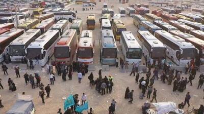  خدمات‌رسانی بیش از ۱۲۰ دستگاه ناوگان حمل‌ونقل عمومی آذربایحان غربی به زائران در مسیر بازگشت از عراق