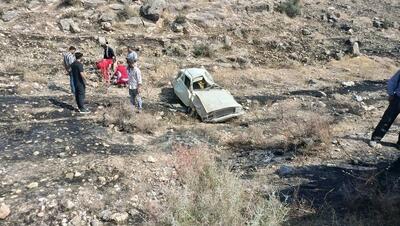  واژگونی پیکان در محور ماکو _ بازرگان ۲ مصدوم برجا گذاشت